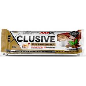 Батончик Exclusive Protein Bar - 85г 1/12 - mocha-choco-coffee